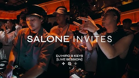 DJ HIRO & KEYS LIVE AT SALONE DI VITA | HIP-HOP & R&B DJ SET