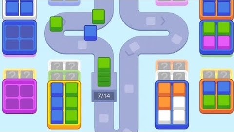 Color Cube Match Level 18-19 Walkthrough Gameplay Android,iOS 