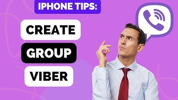 How To Create A Group On Viber for iPhone?