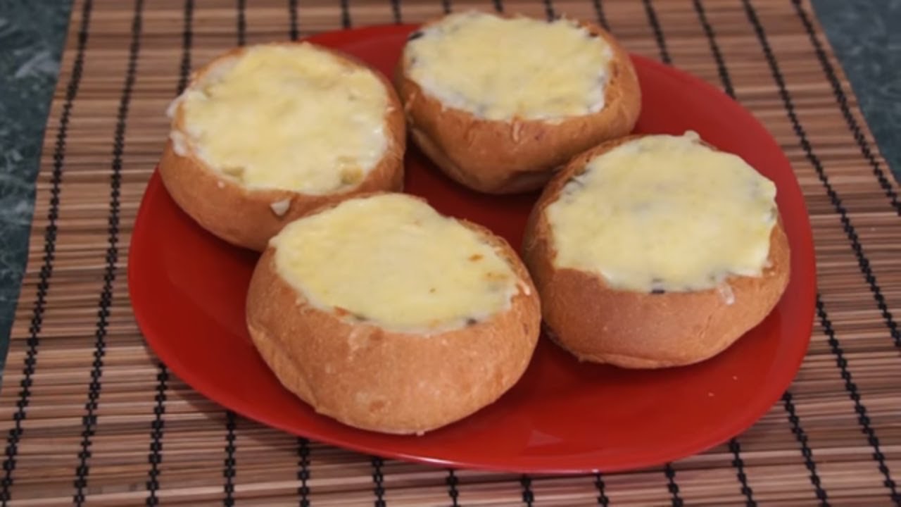 Жюльен в булочке Оригинальный и вкусный рецепт