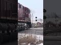 Canadian Pacific in downtown Muncie at the double diamonds Pt.1