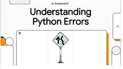 10 Common Python Errors Explained (and How to Fix Them!)