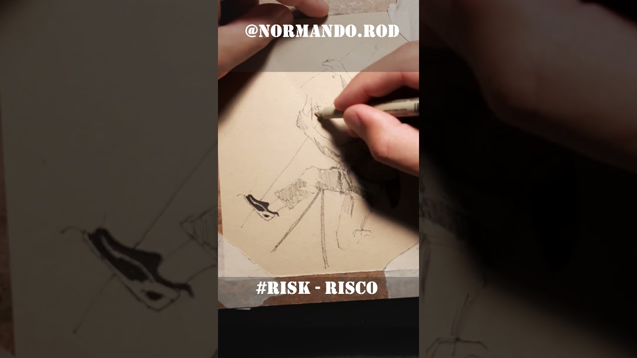 Inktober 2021 - Day 31 - Risk - Risco - 