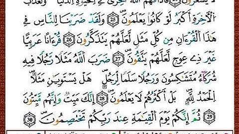 ختمة مصحف التجويد برواية قالون الصفحة رقم 461