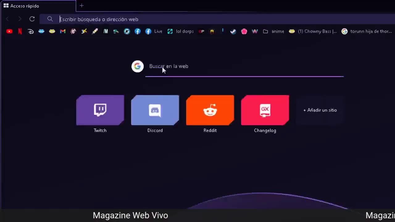 Magazine Web Vivo