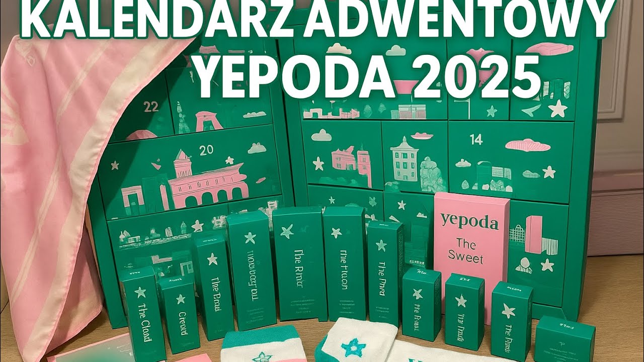 Kalendarz Adwentowy YEPODA 2025 🎄✨ Czy warto? Pełny unboxing!