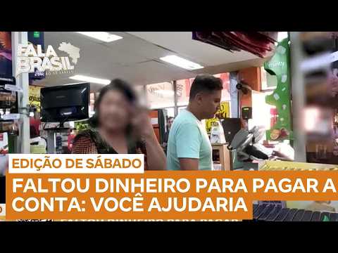 Elcio Coronato tests people's willingness to help customers pay their grocery bill