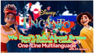 Encanto | We Don't Talk About Bruno: Part of Dolores & Camilo (One-Line Multilanguage)