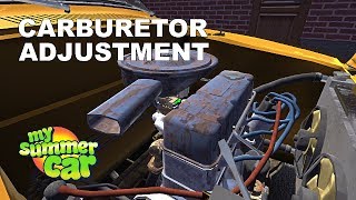 My Summer Car | Carburetor Adjustment