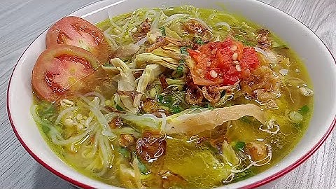 RESEP SOTO AYAM KUAH KUNING