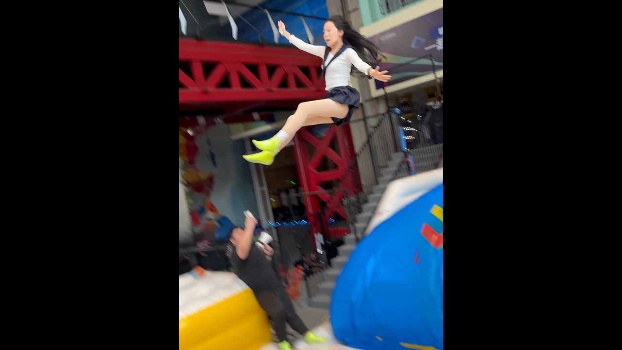 Crazy Inflatable Trampoline LIVE 😱 | Funny Jumps & Reactions | Oct 12