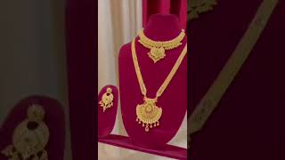 one gram gold jewellery what6371636760 online available 🤗 #sahincollection #onlineshopping #wedding
