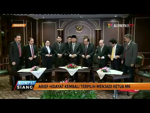 Arief Hidayat Kembali Terpilih Jadi Ketua MK