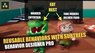 Behavior Designer Pro Tutorial: Reusable Behaviors with Subtrees