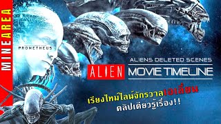 Alien Universe Timeline เรียงไทม์ไลน์จักรวาลเอเลี่ยน + สปอยหนัง คลิปเดียวรู้เรื่อง! I MineArea