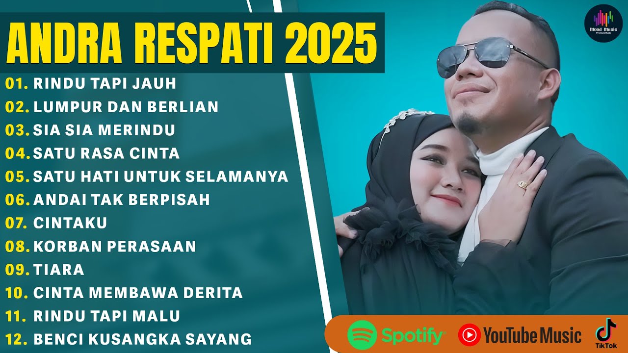 RINDU TAPI JAUH - ANDRA RESPATI FEAT GISMA WANDIRA FULL ALBUM | LUMPUR DAN BERLIAN |LAGU MELAYU 2025 RINDU TAPI JAUH - ANDRA RESPATI FEAT GISMA WANDIRA FULL ALBUM | LUMPUR DAN BERLIAN |LAGU MELAYU 2025
