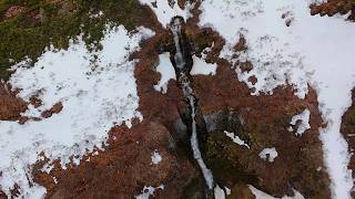 Caines' Ladder Waterfall Spring Runoff 2026 Avata 2  Flight- St.John's Bay- Northern Peninsula NL-4K