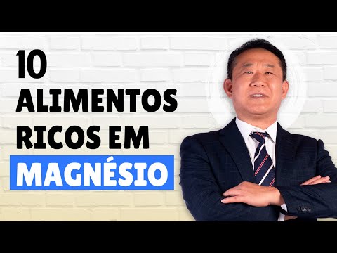 Vídeo: 10 Alimentos Ricos Em Magnésio