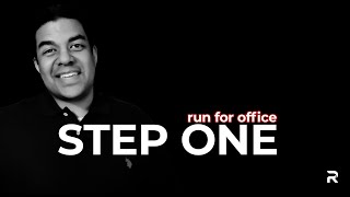 Thinking About Running For Office? Watch This First Step One