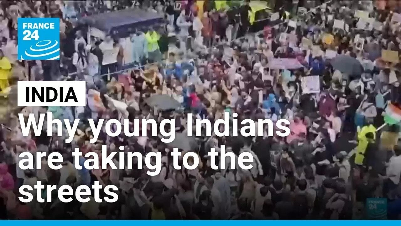 Why are India's youth protesting? • FRANCE 24 English