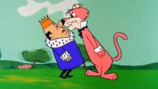 snaggle puss the pink lion