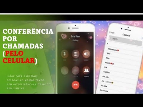 Vídeo: Como faço para habilitar a chamada em conferência no Android?