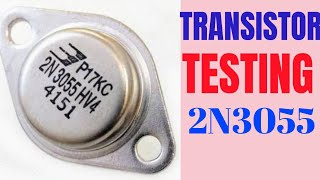 TRANSISTOR TESTING METAL TYPE