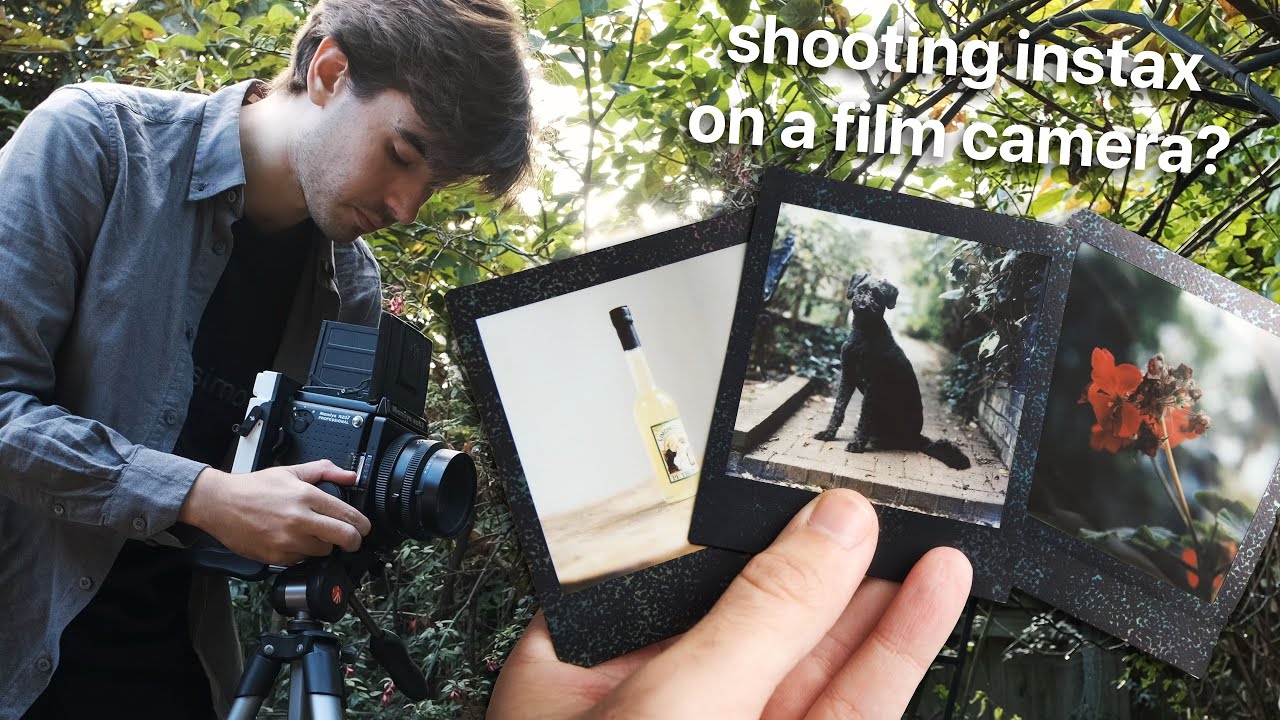 How to shoot instax on a film camera | Mamiya RZ67 + Zinstax - YouTube
