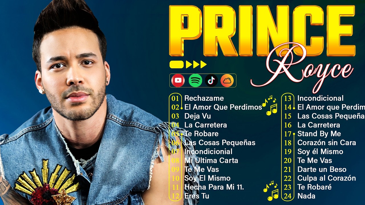 Prince Royce Grandes Éxitos 🎶 Bachata Romantica Mix 2025 - Mejores Éxitos de Prince Royce