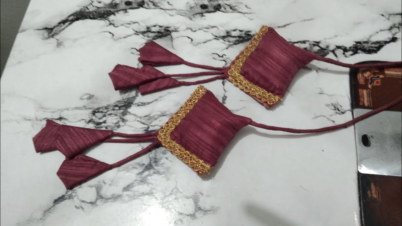 Modal New Latkan Design || Latkan Design Banane ka Tarika ||  Blouse latkan design 