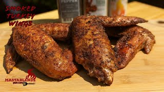 Smoked Turkey Wings | Pellet Smoker | Super Easy | How To BBQ