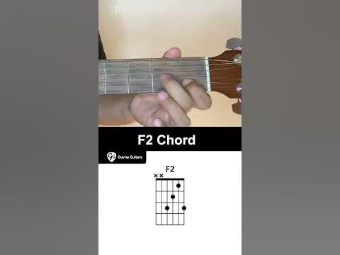 How To Play The F2 Chord On Guitar - Guvna Guitars - YouTube