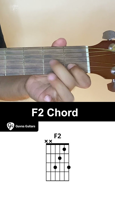 How To Play The F2 Chord On Guitar - Guvna Guitars - YouTube