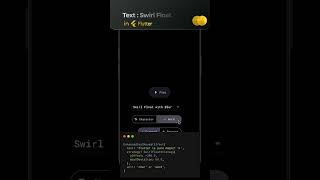 🎈 Floating Balloon Text Effect in Flutter | Magical Swirl Animation