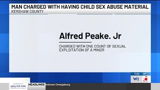 Kershaw County man accused of distributing child sexual abuse material