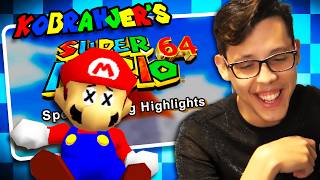 Cheese Reacts to @KoBrahJer SM64 Speedrun Highlights!