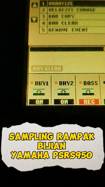 Intro Lagu Benci Koplo Rampak Jaipong #yamahapsr #samplingyamaha