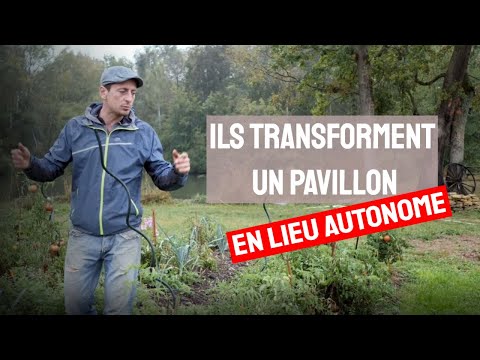 Ils transforment un vieux pavillon en lieu autonome (et ça fait rêver)