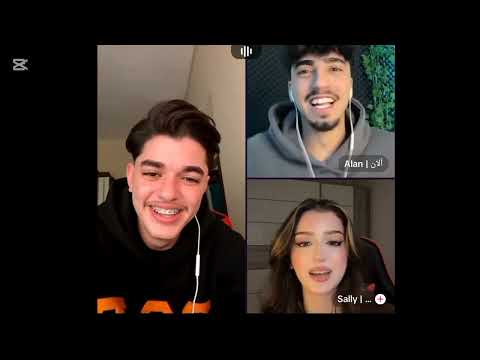 احمد وليد كيست مع الآن وسالي يكشفون علاقتها ب قصي احمد جاب العيد بسالي بث 21 1 