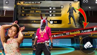 Ankush ff and Raistar my match | I Killed Ankush ff | Raistar kill Nadiya ff | Garena Free Fire