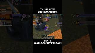 TBC Classic: How Resto Druid Warrior Beats Ret Paladin Warlock