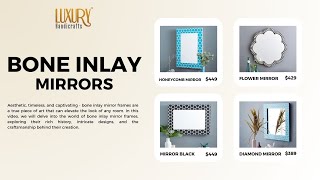 Best Bone Inlay Mirror Frames Designs 2024