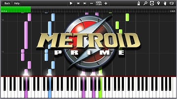 Metroid Prime - Main Menu【Synthesia Remake】