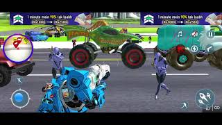 Us Police Robot Car game | 3D game | Let's play  screenshot 2