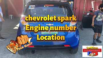 Où trouver le code moteur de ma Chevrolet Spark