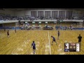 5日 ハンドボール男子 あづま総合体育館 Bコート 四日市工業×高知中央 1回戦 2