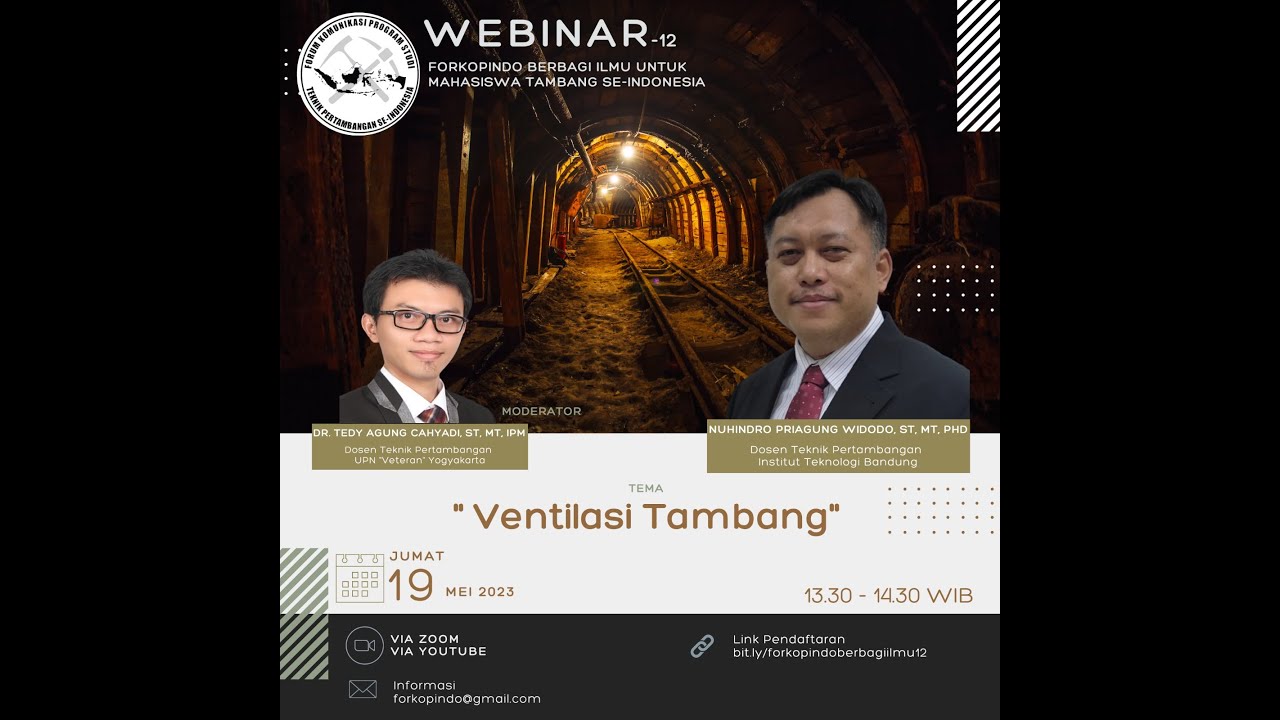Forkopindo Berbagi Ilmu 12 - Ventilasi Tambang