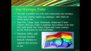 Satirical essays on gay marriage