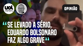 Eduardo Bolsonaro Faz Papel Ridículo No Qatar Mas Fala É Grave Se For Levada A Sério Diz Josias