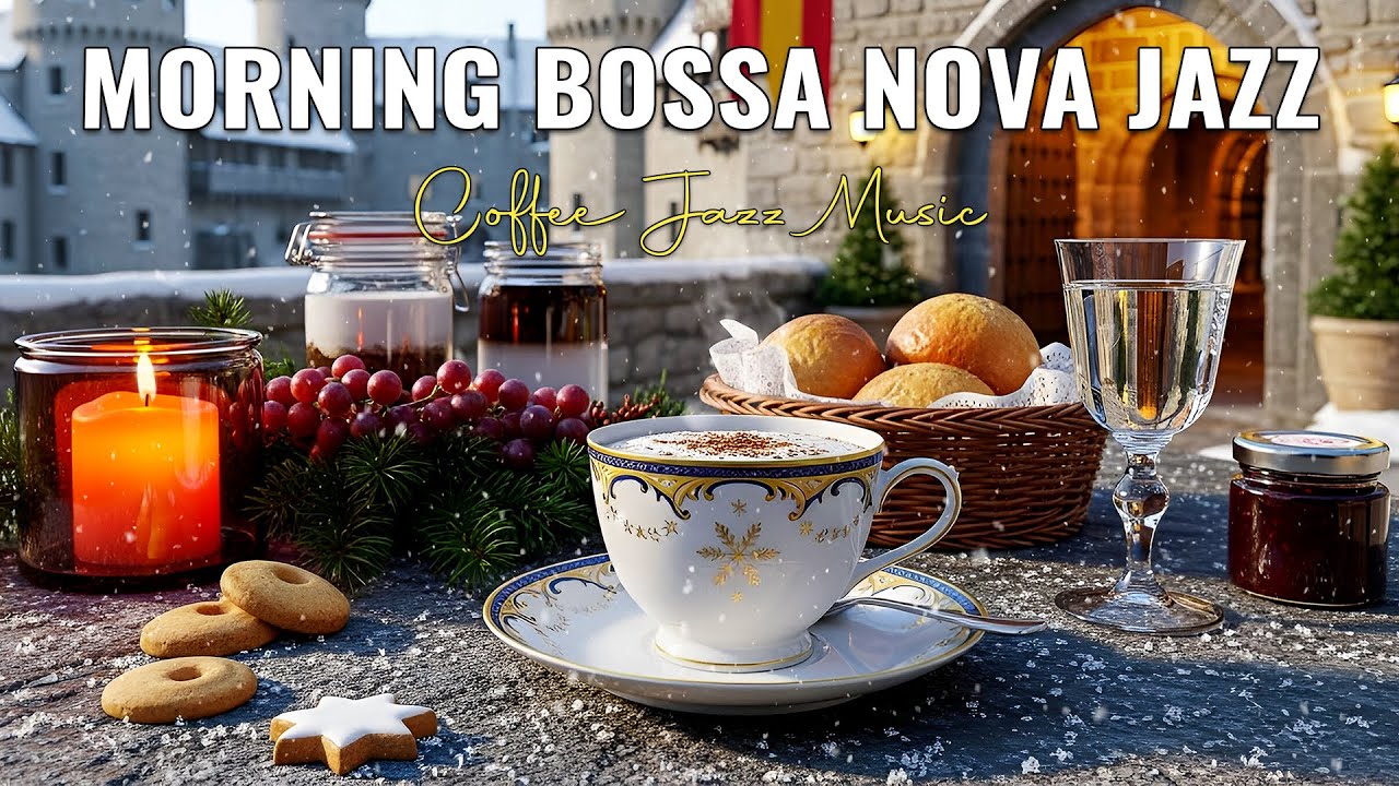 Morning Bossa Nova Jazz ❄️ Cozy Coffee Jazz Music for Study, Work and Calm Winter Relaxation